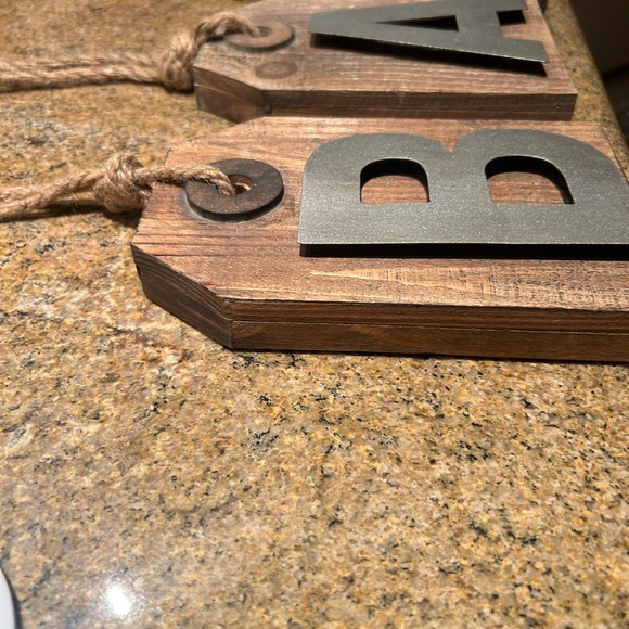 B A R rustic sign - Picture 3 of 3